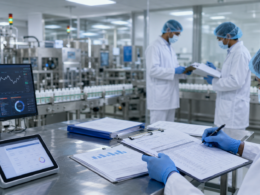 Representative image of a pharmaceutical manufacturing facility under quality review, highlighting how Cipla’s Goa plant VAI status from the United States Food and Drug Administration could ease regulatory concerns while keeping investor focus on approvals and execution.