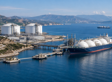 Representative image: Coastal LNG terminal infrastructure illustrates Venture Global Inc.’s expanded Greece LNG supply deal and its push to strengthen Europe energy security through the Vertical Corridor.