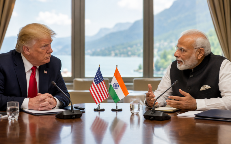 Representative image: United States and India trade talks at the G7 summit highlight how Donald Trump and Narendra Modi are balancing tariff negotiations, Global South priorities and Strait of Hormuz tensions.