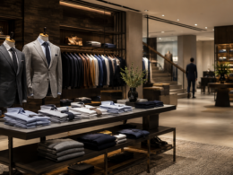 Representative image of premium fashion retail store for Frasers Group Hugo Boss takeover offer and European fashion M&A story.