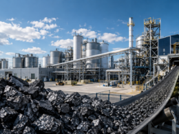 Graphite One’s Ohio battery materials facility plan highlights the race to build a domestic U.S. graphite and anode supply chain for electric vehicles and energy storage. Representative image.