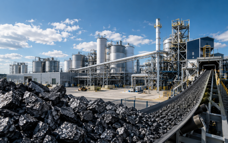 Graphite One’s Ohio battery materials facility plan highlights the race to build a domestic U.S. graphite and anode supply chain for electric vehicles and energy storage. Representative image.