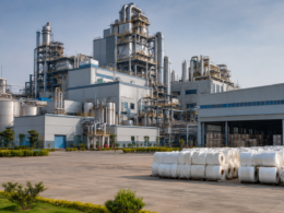 Representative image of a Lyocell fibre manufacturing facility for Grasim Industries’ ₹3,094 crore Harihar expansion and GRASIM sustainable textiles story.