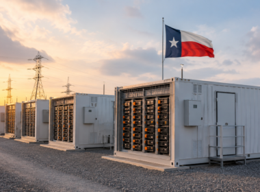 Representative image: Grid-scale battery energy storage units highlight Eos Energy Enterprises’ Redbird battery project in Texas, where zinc-based storage technology is set to support energy shifting, ancillary services and Electric Reliability Council of Texas grid reliability.