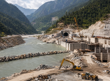 Hindustan Construction Company’s Bhutan hydropower contract highlights renewed execution momentum in regional hydro infrastructure, diversion tunnels and mountain power projects. Representative image.