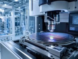 Representative image: Advanced wafer inspection equipment highlights Nearfield Instruments’ $380 million funding round as demand rises for atomic-scale metrology in AI chip manufacturing.