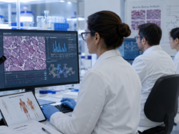Representative image of rare muscle disease research as Novartis AG’s del-brax data strengthens its Avidity Biosciences acquisition story, RNA therapy strategy, and facioscapulohumeral muscular dystrophy pipeline.