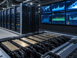 Representative image of AI data center infrastructure as Oracle Corporation’s record cloud growth and $638 billion backlog put ORCL stock, capital spending, and artificial intelligence infrastructure costs under sharper investor scrutiny.