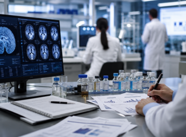 Representative image: Neuropsychiatric drug research and brain imaging illustrate Otsuka Holdings’ Transcend Therapeutics acquisition and its push to advance TSND-201 as a potential next-generation PTSD treatment.