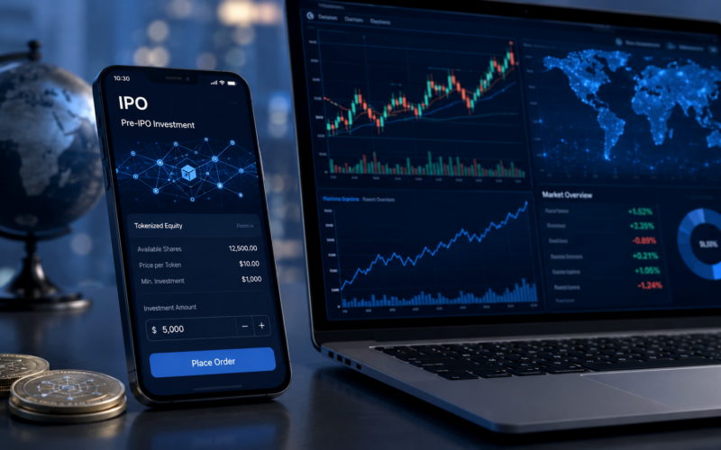 Payward Services is using xStocks to widen pre-IPO access to the Bending Spoons Nasdaq offering, highlighting how tokenized equities could reshape global retail participation in major technology listings. Representative image.