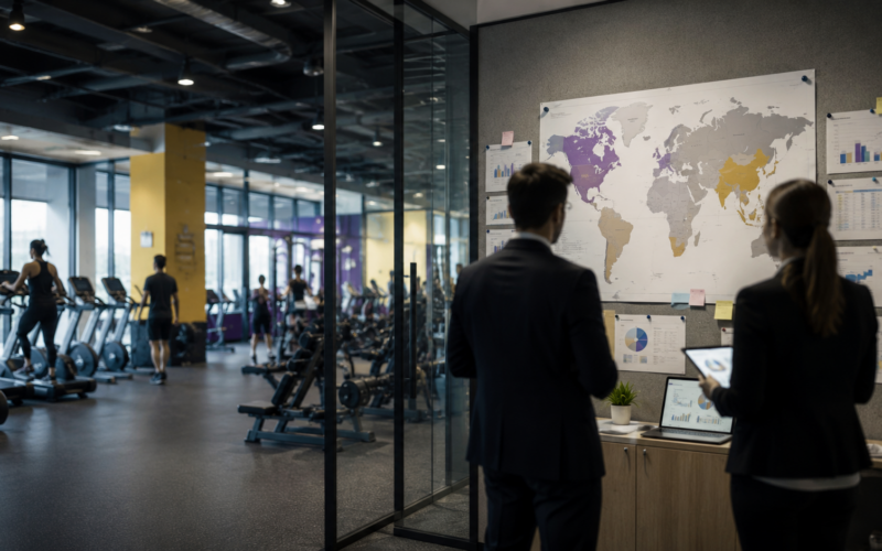 Representative image: Planet Fitness executives review global expansion plans as new CFO Sudhanshu Priyadarshi takes charge of international growth amid weaker membership sign-ups and pressure on franchise returns.