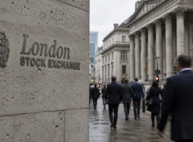 Representative image: London financial district scene reflecting Rathbones Group plc’s regulatory remediation programme, Consumer Duty compliance concerns and RAT share-price pressure.