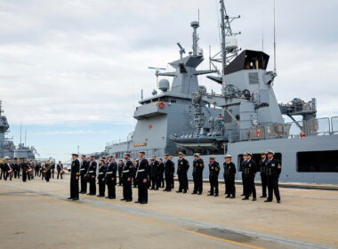 HMAS Eyre joins Royal Australian Navy as Australia tests Arafura-class patrol fleet strategy