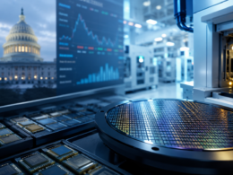 Representative image of a semiconductor fab and policy backdrop as Taiwan Semiconductor Manufacturing Company Limited faces U.S. scrutiny over patents and export controls while TSM stock remains driven by strong AI chip demand.