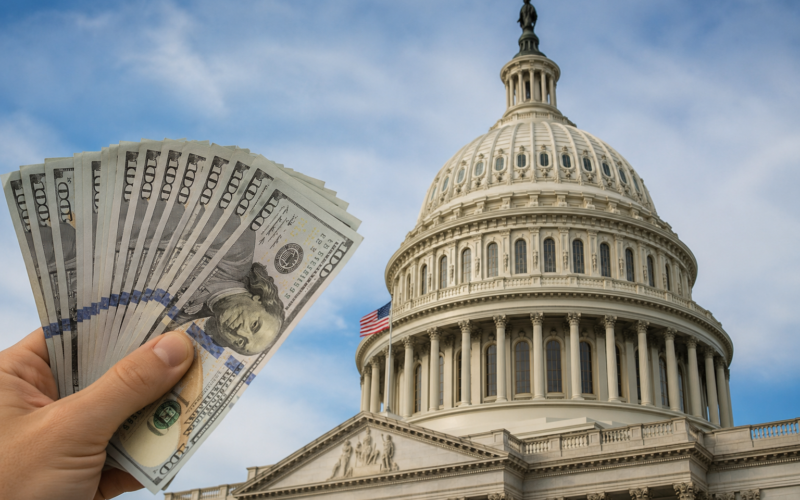 Representative image of U.S. federal budget negotiations, reflecting how Trump’s $87.6 billion Iran war funding request could test Congress, taxpayer spending and Pentagon replenishment.