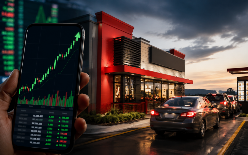 The Wendy’s Company shares surged amid a WallStreetBets-driven retail trading frenzy, elevated short interest and leadership changes, highlighting renewed meme-stock volatility in the fast-food sector. Representative image.