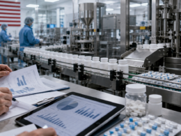 Representative image: A modern United States pharmaceutical production line illustrates Aurobindo Pharma Limited’s planned $250 million Lannett acquisition, which is set to expand its US generics manufacturing footprint after Federal Trade Commission clearance.