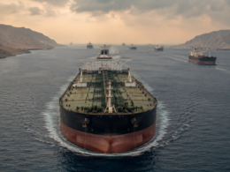Oil tanker boom accelerates as Strait of Hormuz disruption drives record supertanker orders and freight-rate gains. Representative image.