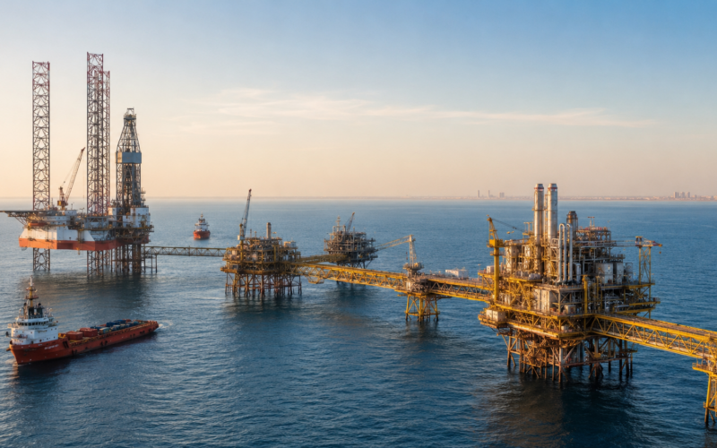 ADNOC’s $6.2 billion Umm Shaif Gas Cap development is set to expand Abu Dhabi’s offshore gas production, targeting more than 600 million standard cubic feet per day from 2030. Representative image.