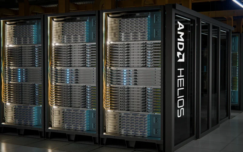 AMD unveils Helios AI infrastructure with 72 MI455X GPUs