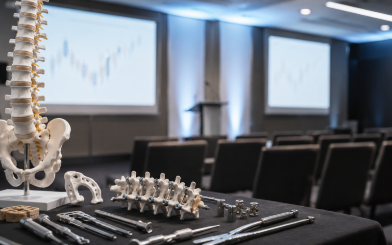 Alphatec Holdings’ upcoming investor conferences put ATEC’s spine-surgery growth, improving margins and 2026 cash-flow targets under the spotlight ahead of its second-quarter earnings update. Representative image.