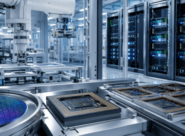 Advanced semiconductor packaging and testing capacity is becoming a critical link in the global AI infrastructure supply chain as Amkor Technology and NVIDIA deepen their strategic partnership. Representative image.
