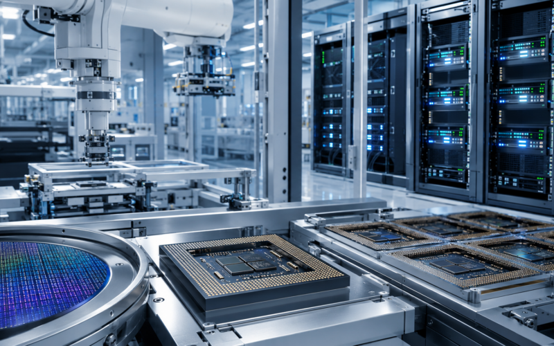 Advanced semiconductor packaging and testing capacity is becoming a critical link in the global AI infrastructure supply chain as Amkor Technology and NVIDIA deepen their strategic partnership. Representative image.
