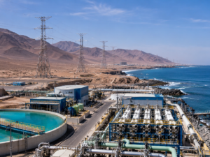 BHP explores a potential $2 billion sale of Chilean desalination and electricity transmission assets supporting its major copper operations. Representative image.
