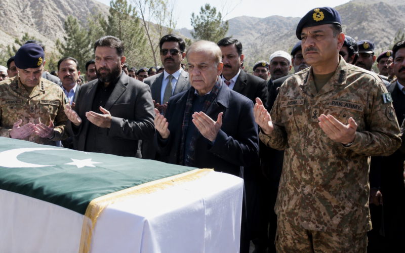 Representative image of Pakistan security officials during the Balochistan insurgent attacks response, as Prime Minister Shehbaz Sharif vows continued military and police operations after deadly violence in the province.
