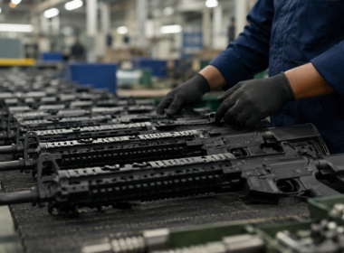 Bharat Forge’s ₹1,661.9 crore Indian Army CQB carbine order moves toward its crucial FY27 production phase, testing the defence manufacturer’s ability to scale indigenous small-arms output and convert a major order book into revenue. Representative image.