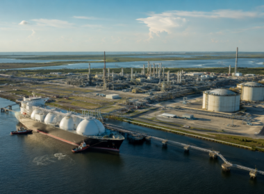 LNG export terminal infrastructure in coastal Louisiana, illustrating how the Commonwealth LNG Project in Cameron Parish aims to turn Caturus’ 9.5Mtpa facility into a major U.S. gas export hub by 2030. Representative image.