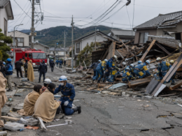 Representative image: Emergency teams search earthquake-damaged homes in Japan as the deadly Kumamoto earthquake leaves at least 18 people dead and rescue operations continue amid powerful aftershocks.