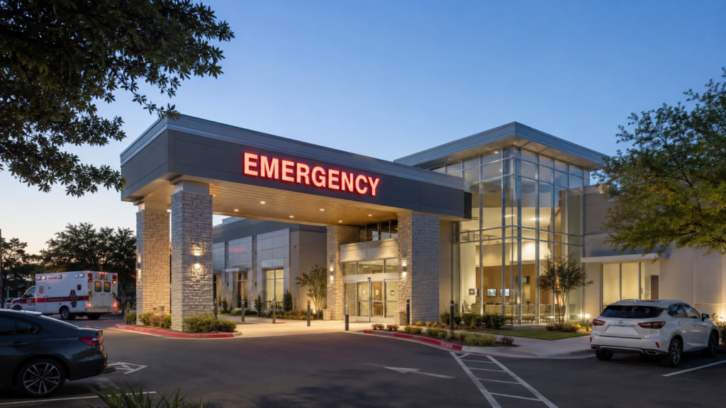 Focus Health’s ER of White Rock expands access to 24/7 emergency care in East Dallas, offering neighbourhood patients rapid diagnostics and physician-led treatment near White Rock Lake. Representative image.