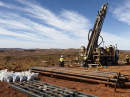 Representative image: Reverse circulation drilling at a remote Australian gold exploration site, illustrating High-Tech Metals Limited’s Mt Fisher Gold Project assay campaign and the search for resource growth beyond the existing mineralised footprint.
