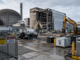 Representative image: A regulated nuclear decommissioning and environmental remediation site reflects NorthStar Group Services’ leadership transition as Jeffrey Adix becomes CEO and Scott State retains nuclear oversight.