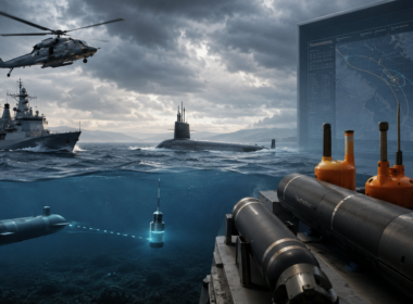 Representative image: Lockheed Martin’s $3.45 billion Ultra Maritime acquisition highlights rising demand for anti-submarine warfare, sonar systems, sonobuoys and autonomous naval sensing across allied defence markets.