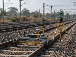 Matrix Geo Solutions’ ₹1.24 crore Central Railway order covers precision track-alignment surveying in Pune, strengthening its Indian Railways project portfolio. Representative image.