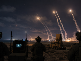 Representative image: Military personnel monitor missile and air-defense activity as fresh United States strikes on Iran intensify the Gulf conflict and raise fears of a wider regional war.