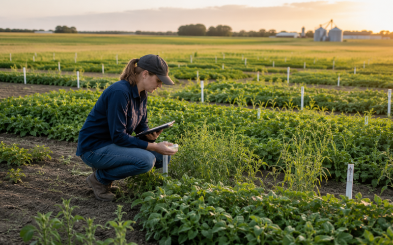 Agricultural field trials highlight Moa Technology’s push to develop novel herbicides for resistant weeds after securing £22.2 million in Series C funding. Representative image.