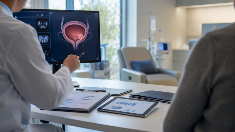 Pfizer, Astellas Pharma and Merck secure expanded U.S. FDA approval for Padcev plus Keytruda in muscle-invasive bladder cancer treatment. Representative image.