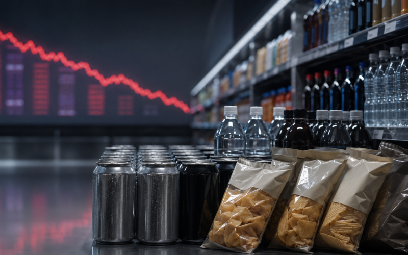 PepsiCo stock trades near its 52-week low as investors weigh a 4.39% dividend yield against weak North American demand and margin pressure. Representative image.