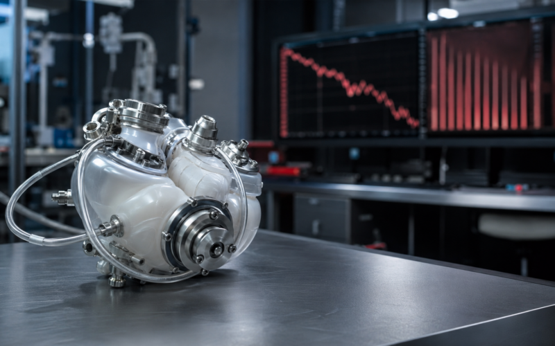 Picard Medical’s 1-for-50 reverse stock split aims to support its NYSE American listing as PMI stock trades near its 52-week low. Representative image.