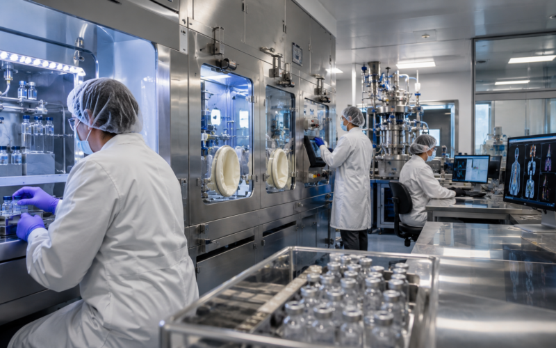 Ratio Therapeutics’ $70 million Series C financing will support the ATLAS trial of [Ac-225]RTX-2358, expand its targeted radiotherapeutics pipeline and strengthen radiopharmaceutical manufacturing capacity. Representative image.