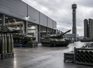 Rheinmetall is scaling military vehicle, ammunition, air-defence and naval production as Europe’s rearmament cycle drives its order backlog to €73 billion. Representative image.