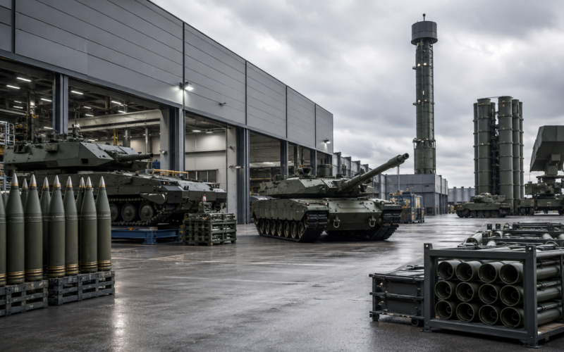 Rheinmetall is scaling military vehicle, ammunition, air-defence and naval production as Europe’s rearmament cycle drives its order backlog to €73 billion. Representative image.
