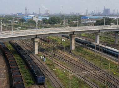 Indian Railways plans a ₹135 crore rail flyover at Bondamunda to separate freight and passenger traffic across the Rourkela industrial corridor in Odisha. Representative image.