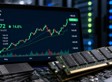 SK hynix stock rebounds as artificial intelligence memory demand lifts investor sentiment, though the Nasdaq premium and upcoming second-quarter 2026 results remain key risks. Representative image.