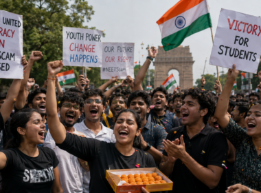 Student protests over the NEET-UG paper leak intensify political pressure in New Delhi as Dharmendra Pradhan’s resignation marks a rare retreat by the Narendra Modi government. Representative image.