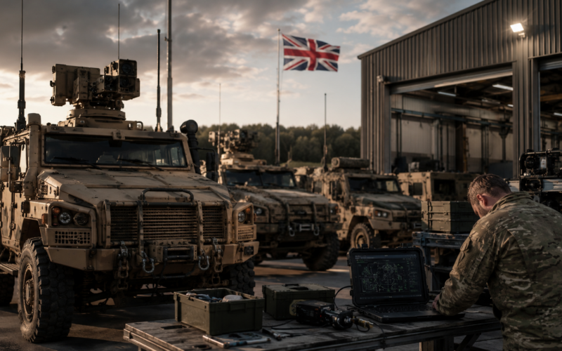 The United Kingdom Defence Investment Plan puts through-life support, testing, countermeasures and defence electronics at the centre of the long-term British Army land mobility opportunity. Representative image.