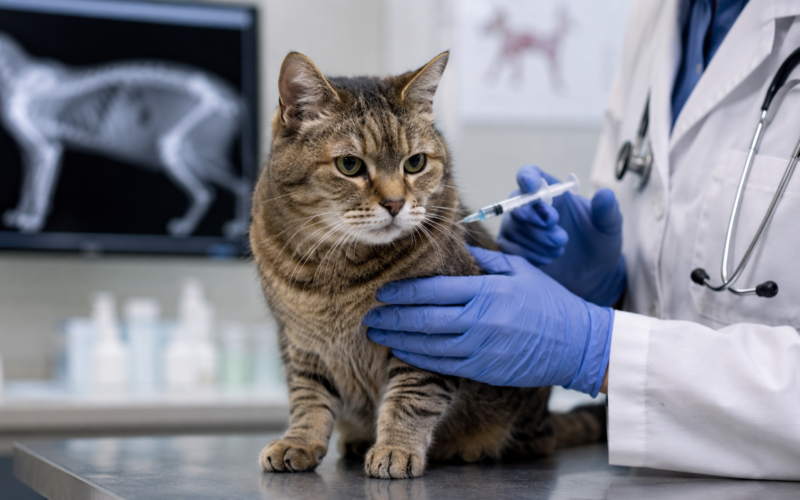 Zoetis launches Portela in Canada and the European Union, introducing a once-quarterly treatment designed to alleviate feline osteoarthritis pain and reduce the frequency of veterinary visits. Representative image.